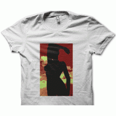 Camiseta silueta mujer