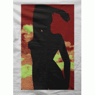 Camiseta silueta mujer-detalle