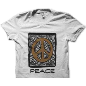 Camiseta simbolo paz