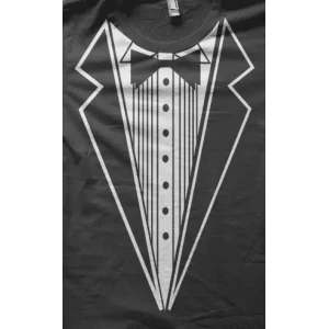 Camiseta smoking-detalle