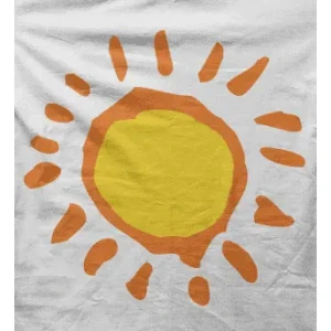 Camiseta sol V-detalle