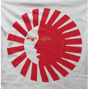Camiseta sol y cara-detalle