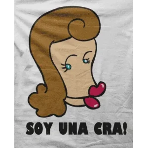 Camiseta soy una cra-detalle