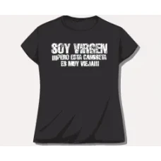Camiseta soy virgen.