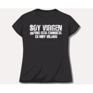Camiseta soy virgen.