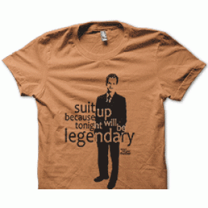 Camiseta suit up