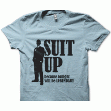 Camiseta suit up I