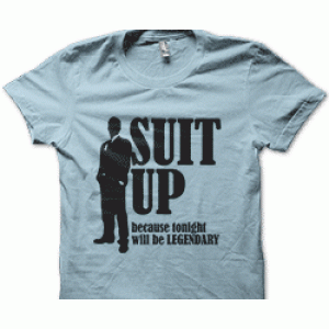 Camiseta suit up I