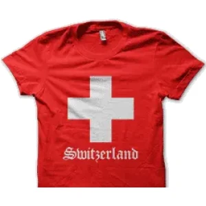 Camiseta switzerland