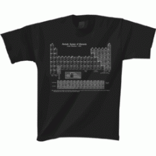 Camiseta tabla periodica