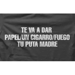 Camiseta te va a dar..-detalle