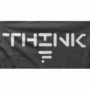 Camiseta think-detalle