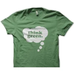 Camiseta think green