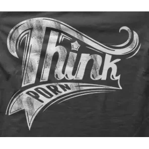 Camiseta think porn-detalle