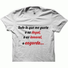 Camiseta todo lo que..