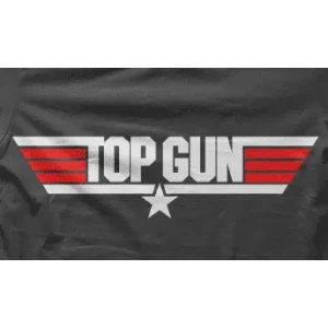 Camiseta top gun-detalle
