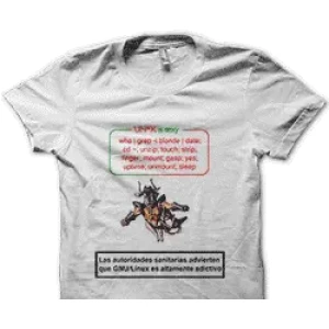 Camiseta unix I