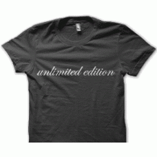 Camiseta unlimited edition Camiseta unlimited edition