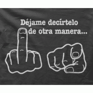 Camiseta vete a tomar..-detalle