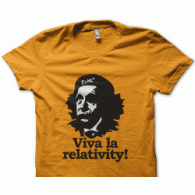 Camiseta viva la relatividad