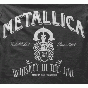 Camiseta whiskey in the jar-detalle