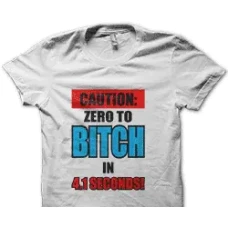 Camiseta zero to bitch