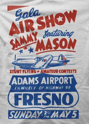 Camiseta Avion-detalle