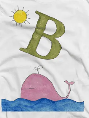 Camiseta Ballena-detalle