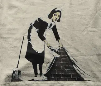 Camiseta Banksy-chacha-detalle
