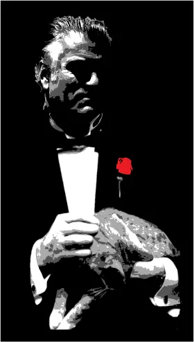 Camiseta Barcenas el Padrino-detalle
