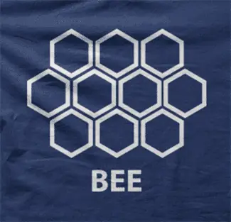 Camiseta Bee-detalle