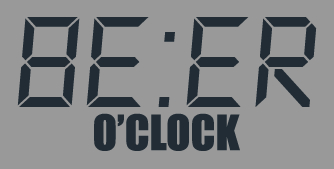 Camiseta Beer oclock-detalle