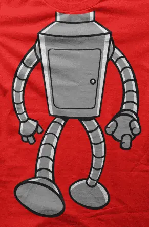 Camiseta Bender-detalle