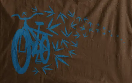 Camiseta Bicis trigo-detalle