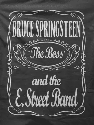 Camiseta Bruce Springsteen-detalle
