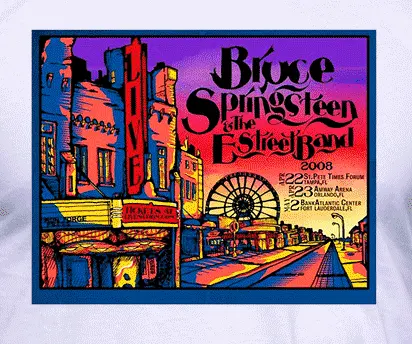 Camiseta Bruce-Springsteen-poster-florida-detalle