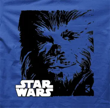 Camiseta Chewbacca-detalle