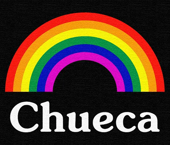 Camiseta Chueca-arco-iris-detalle