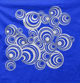 Camiseta Círculos Pop-detalle