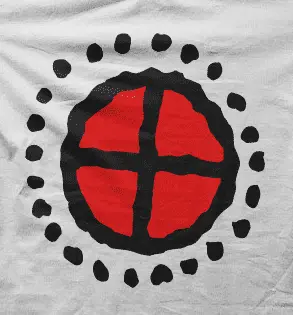 Camiseta Dibujo Tribal-detalle