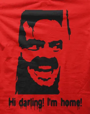 Camiseta El resplandor-detalle