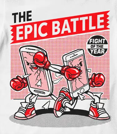 Camiseta Epic battle-detalle
