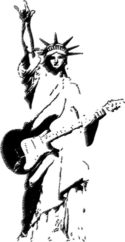 Camiseta Estatua rock-detalle