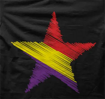 Camiseta Estrella republicana-detalle