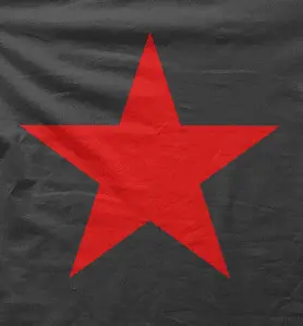 Camiseta Estrella roja-detalle