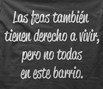 Camiseta Feas-detalle