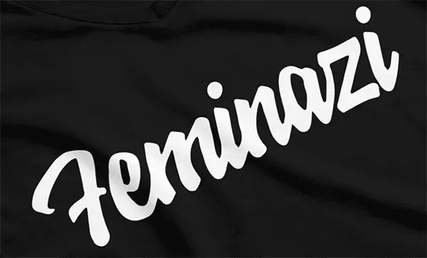 Camiseta Feminazi-detalle
