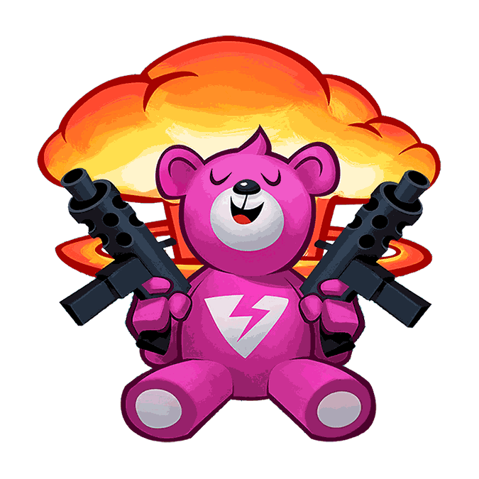 Camiseta Fortnite-oso-detalle