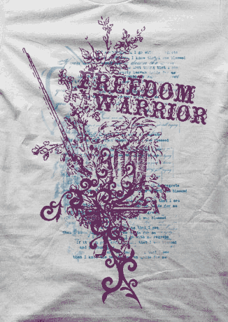 Camiseta Freedom-Warrior-detalle
