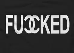 Camiseta Fucked-detalle